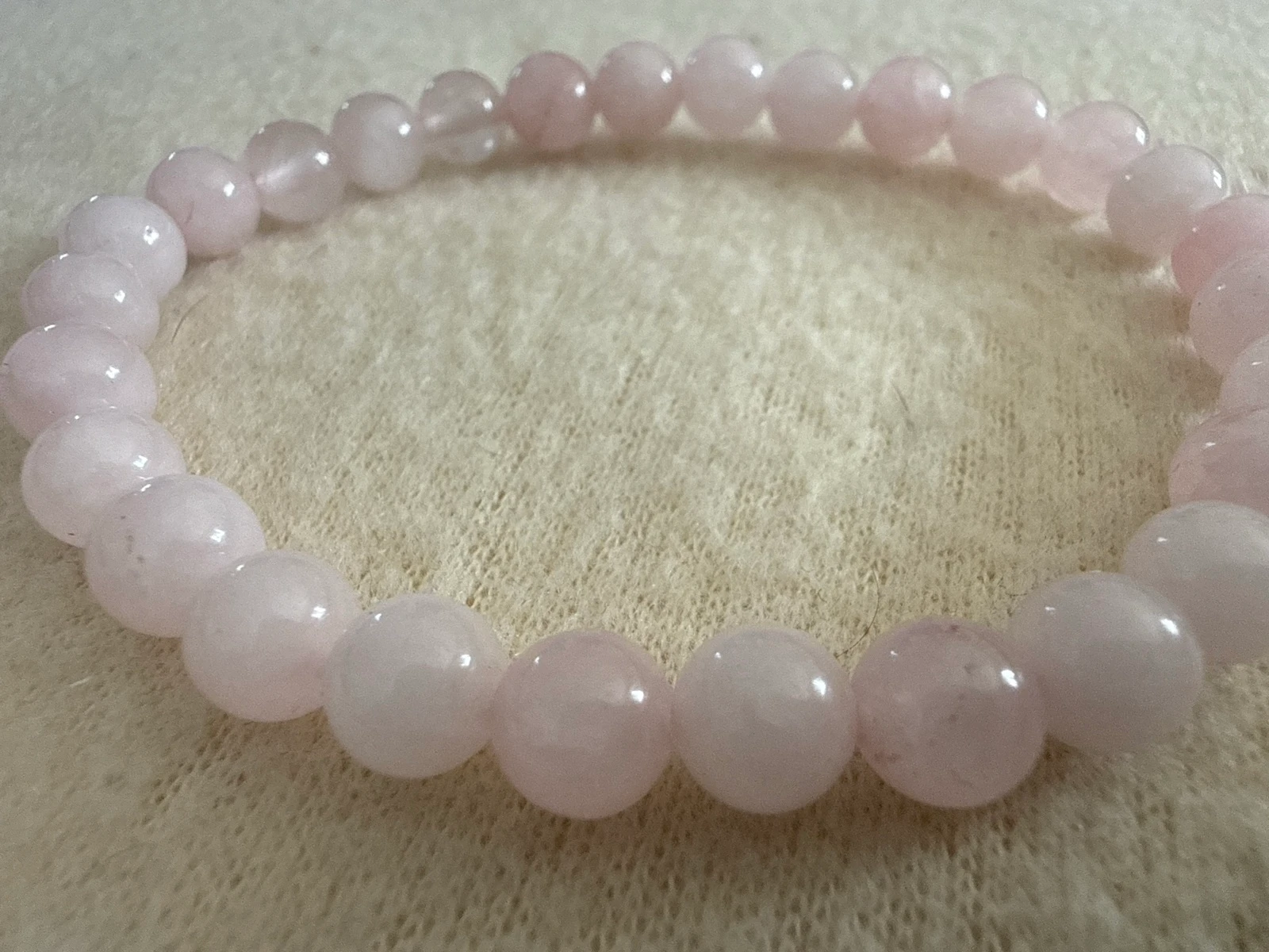 Bracelet en quartz rose  – photo 2